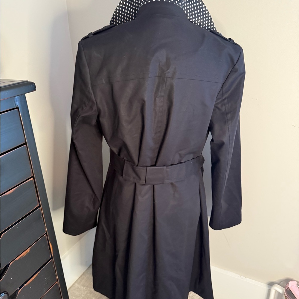 kate spade Black Trench Coat - Picture 4 of 10